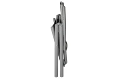 Best Sylvania Garten-Essgruppe, 6 Personen, ausziehbarer Tisch 160–220 cm, Aluminium/Textil Garten-Essgruppen