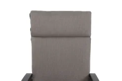 Best Sylvania Garten-Essgruppe mit 6 Klappstühlen, silber/anthrazit, Aluminium/Glas, inkl. Eukalyptus-Armlehnen, ausziehbarer Tisch 160/220 x 90 cm, FSC®-zertifiziertes Produkt Garten-Essgruppen